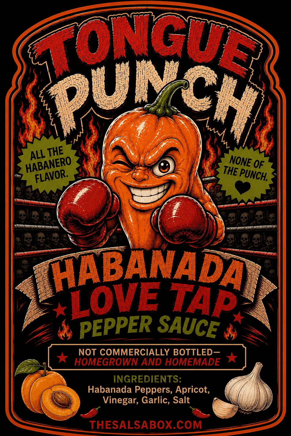 Mild Pepper Sauce, Habanada Sweet Pepper, Habanero Flavor Without Heat, Small Batch, 3oz Bottle