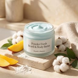 Powder Fresh Beard & Body Butter (8 oz)-1