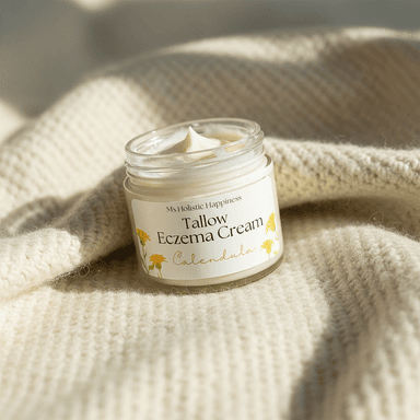 Tallow Eczema Cream with Organic Calendula