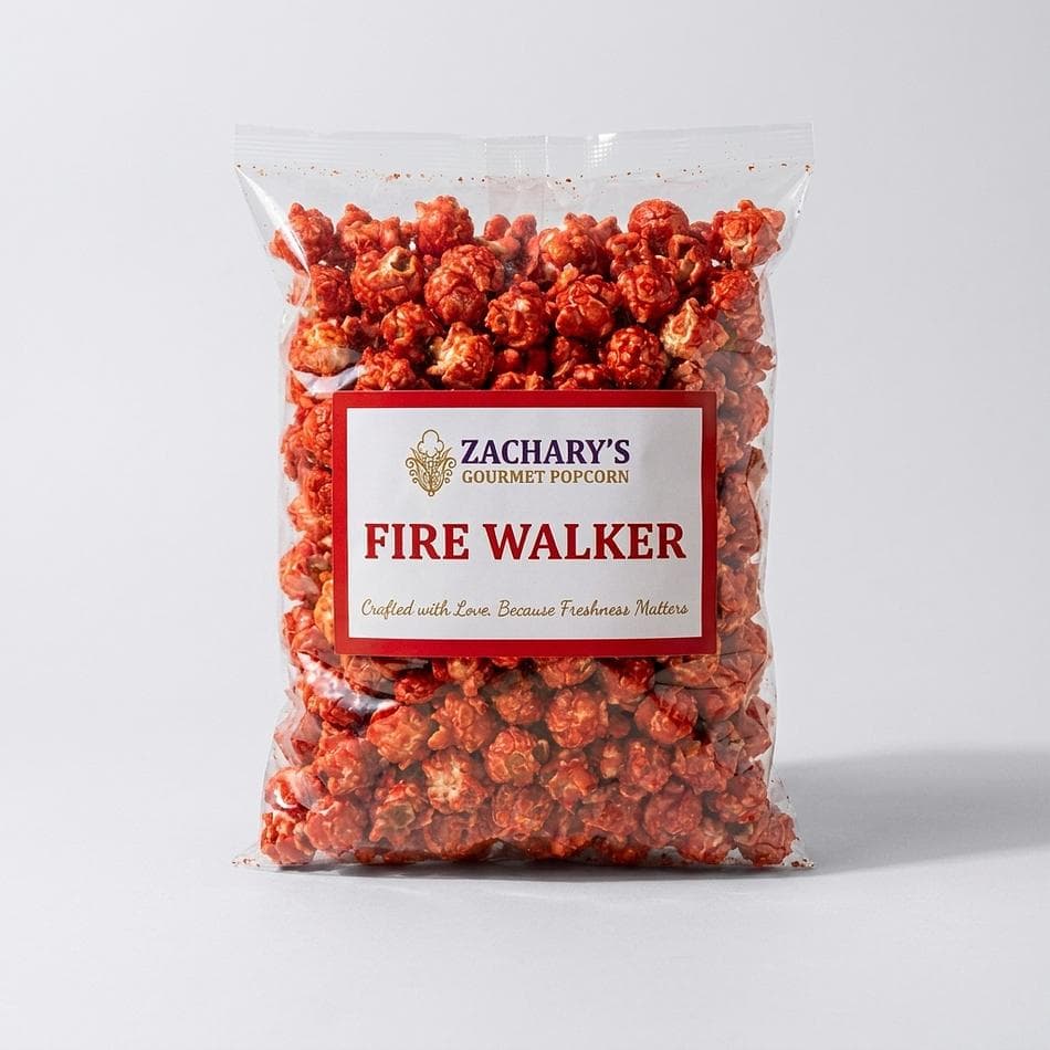 Spicy Gourmet Popcorn, Non-GMO Kernels & Coconut Oil, Slow-Build Chili Heat, 2.7 oz Snack Bag