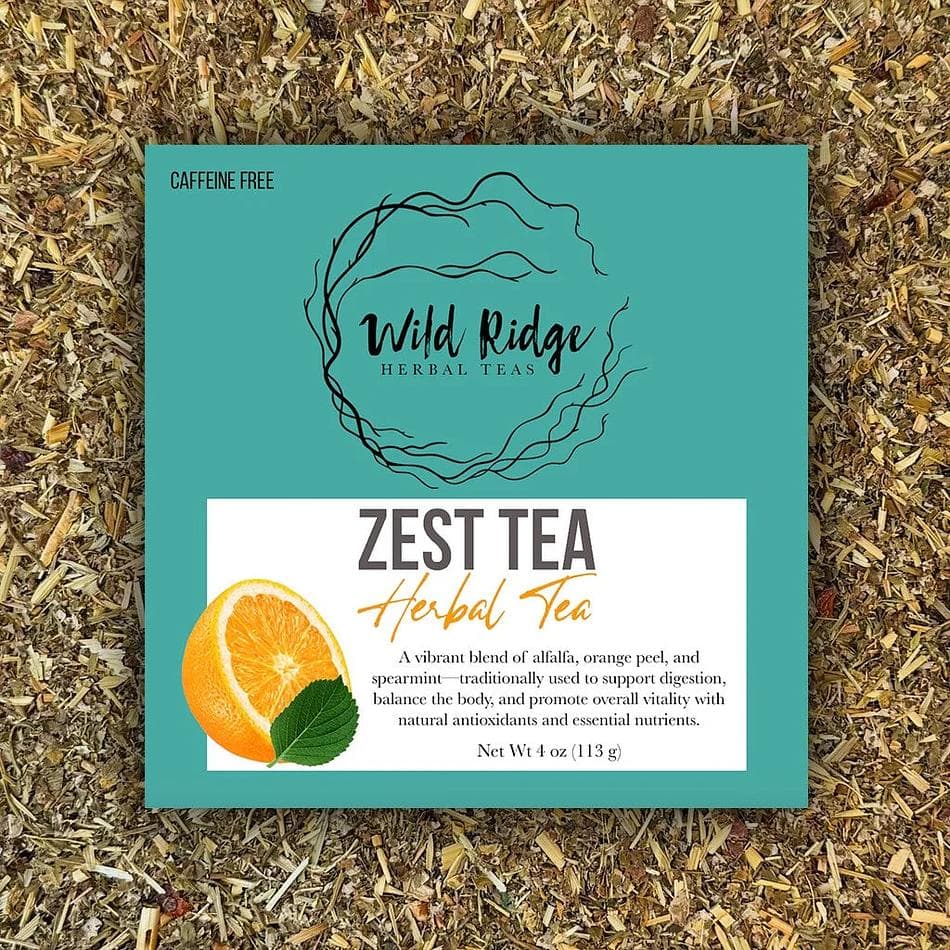 Herbal Loose Leaf Tea, Organic Alfalfa, Orange Peel & Spearmint, Digestive Support, 4 oz (113 g)