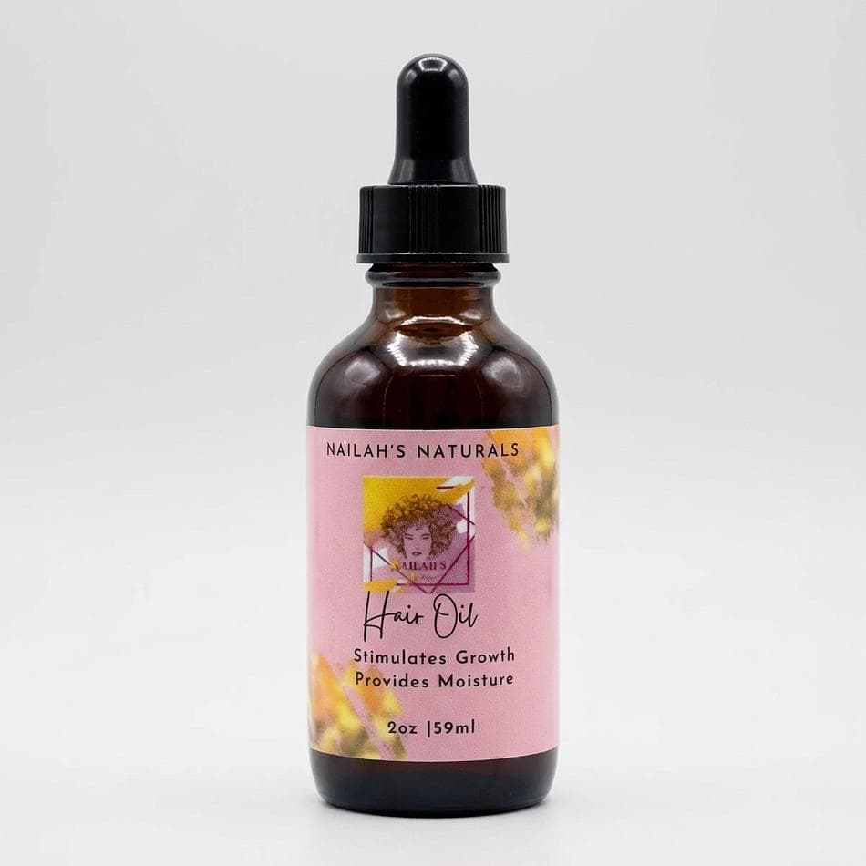 Moisturizing Hair & Scalp Oil, Coconut + Grapeseed + Rosemary, Dry Scalp & Growth Support, 1 Bottle (Size Listed)