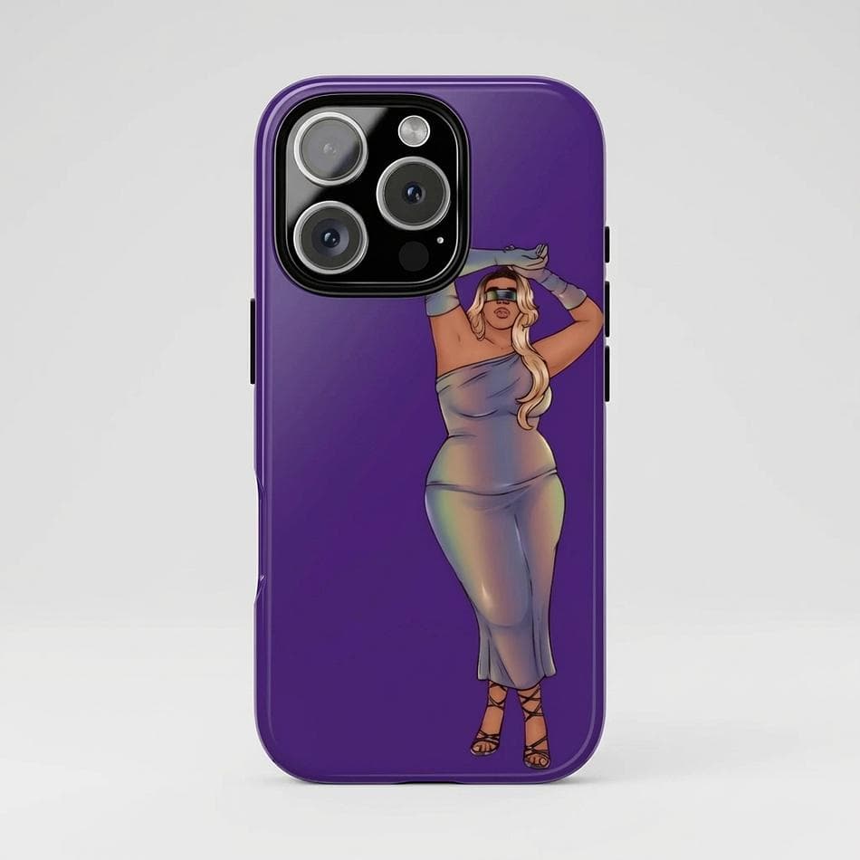 Tough iPhone Case, Dual Layer TPU Liner, Impact Protection, UV Printed 3D Wrap, Matte/Glossy, Fits iPhone 11–16 Pro Max