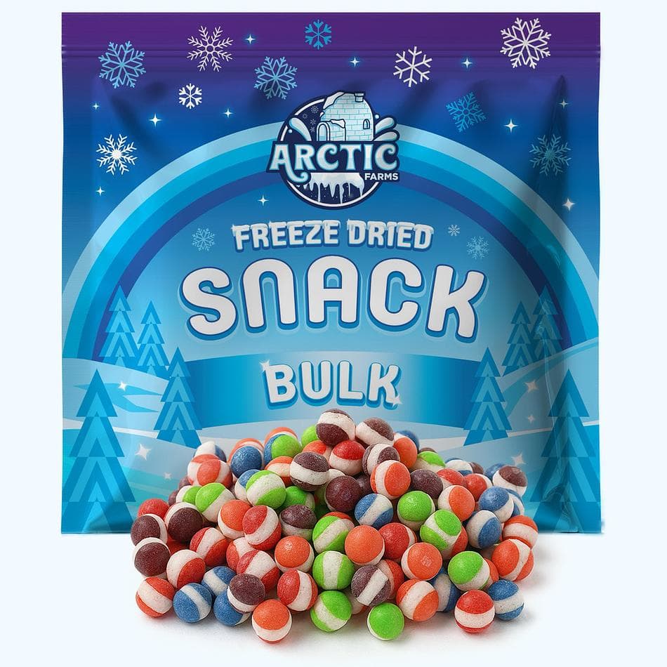 Freeze-Dried Space Rocks, Wild Berry, Ultra-Crunchy, Flavor-Bursting Fruity Bites, Bulk Bag (3 lb)