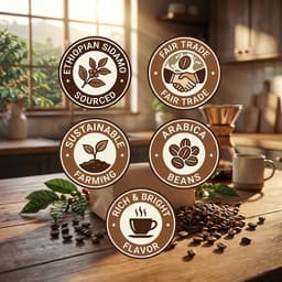 The Best Damn Coffee - Ethiopian Sidamo Blend - 5 Pounds-7