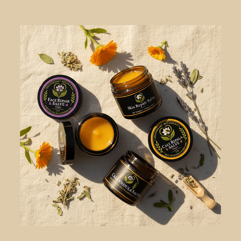 Skin Repair Salve Kit,  a  3-Piece Set
