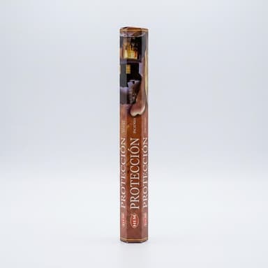 Protection Incense Sticks, Natural Resins, Oils & Herbs, Spiritual Cleansing, Hexagon Box, 20 Sticks