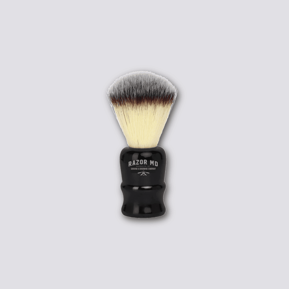 Travel Shaving Brush, Synthetic Bristles, Quick-Dry Vegan, Sensitive Skin Lather, Compact Travel Size, 1 Brush