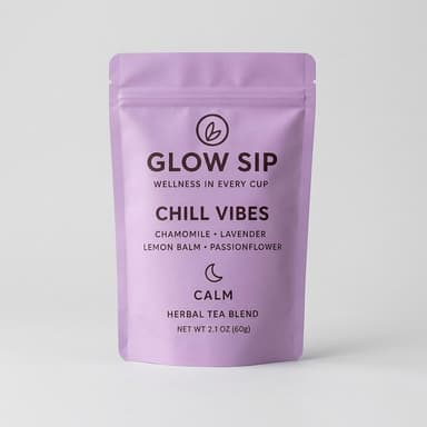 Caffeine-Free Relaxation Herbal Tea, Calming Botanicals, Stress Relief & Unwind, Loose Leaf or Tea Bags, 3 oz or 4 oz