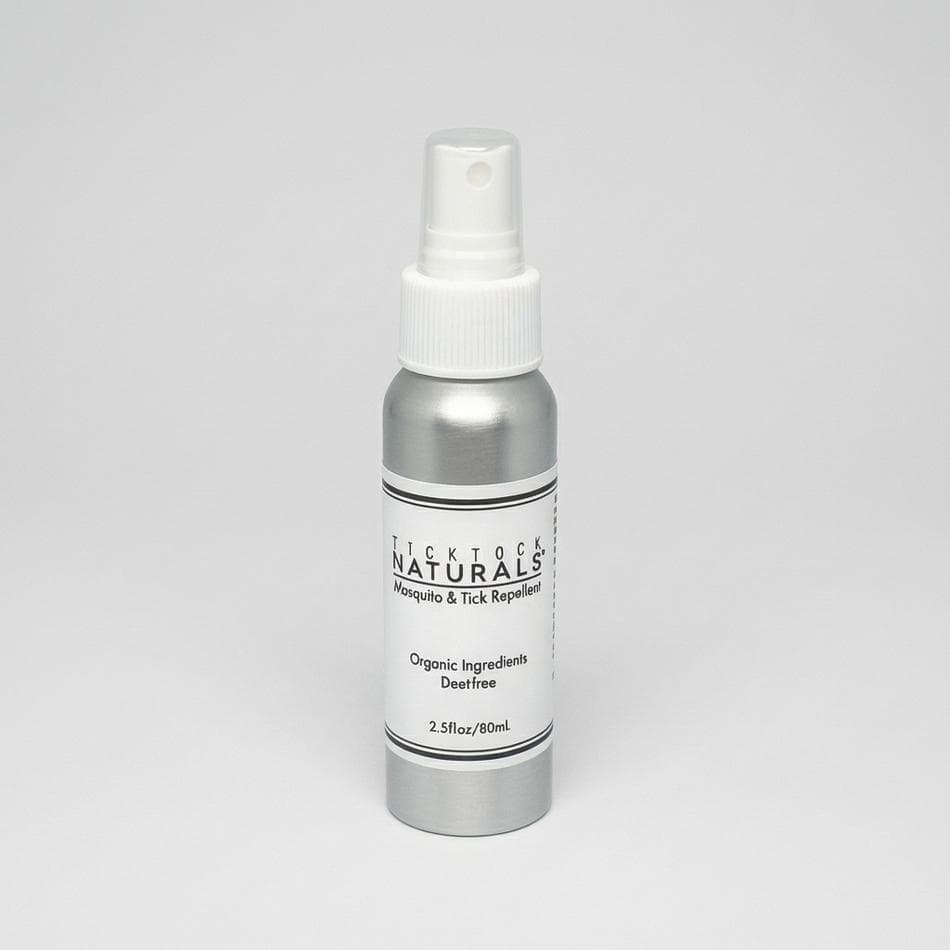 Organic Essential Oil Insect Repellent Spray, Lemongrass Rosemary Thyme, DEET-Free Bug Bite Protection, TSA Travel 2.5 oz