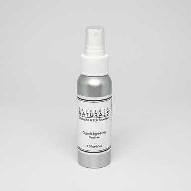 Organic Essential Oil Insect Repellent Spray, Lemongrass Rosemary Thyme, DEET-Free Bug Bite Protection, TSA Travel 2.5 oz