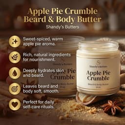 Apple Pie Crumble Beard & Body Butter (8 oz)-3