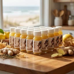 Sea Moss + Organic Ginger Wellness Shots (14-Pack) — 2 oz Each | Made-to-Order | Free Shipping-4