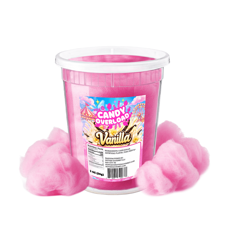 Gourmet Cotton Candy - Vanilla