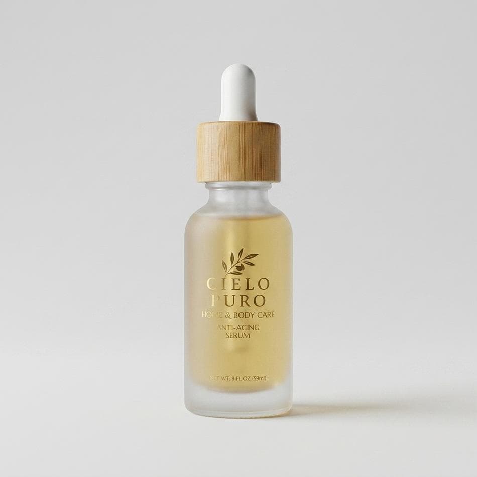 Anti-Aging Facial Oil Serum, Frankincense + Argan & Jojoba, Smoother-Looking Skin, 2 oz Glass Dropper