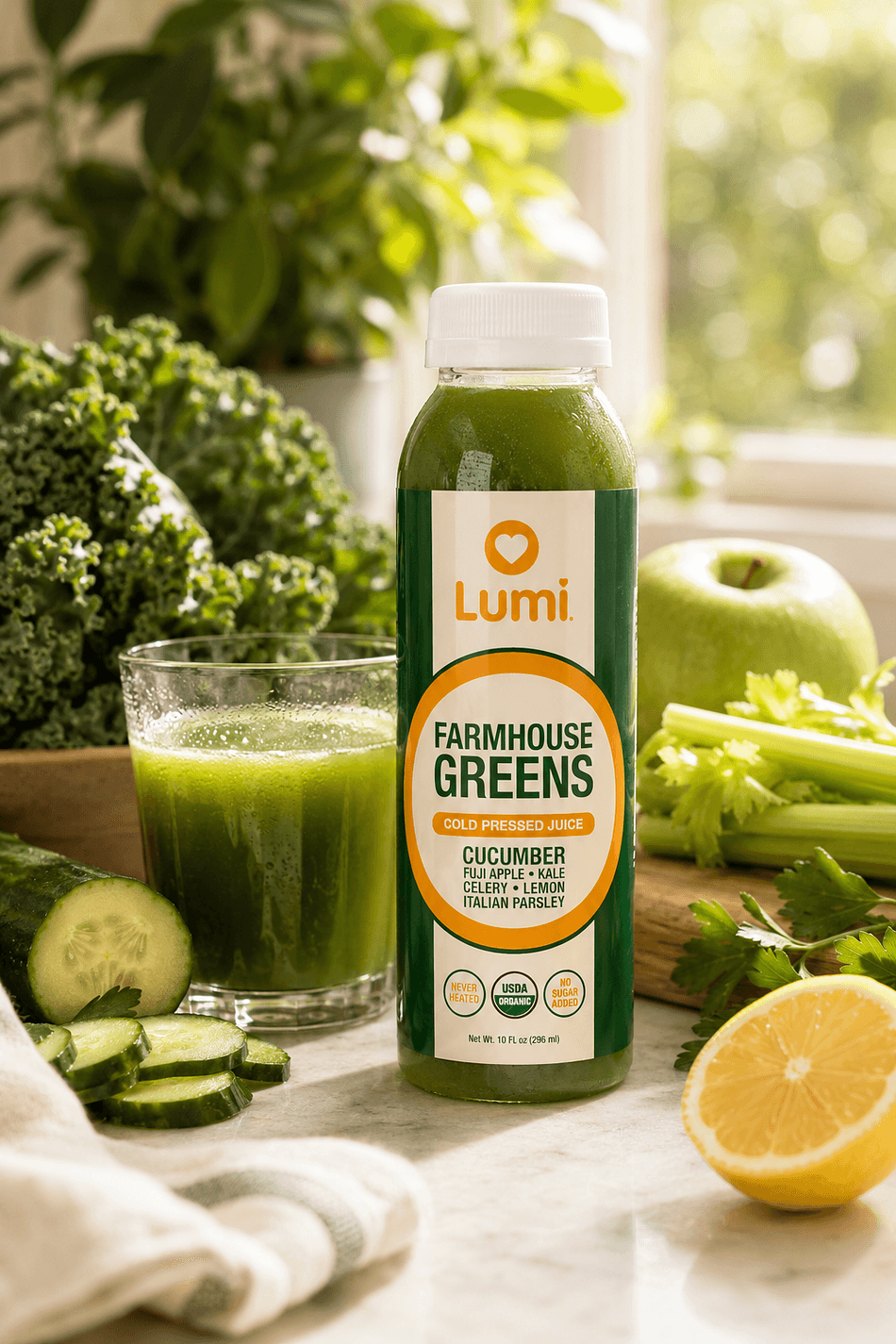 Farmhouse Greens: 6-10oz bottles
