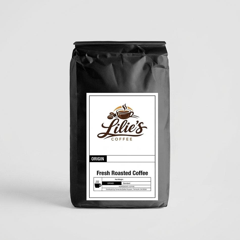 Single Origin Brazil Santos Coffee Beans, Catuai & Mundo Novo, Medium Roast, Smooth Cocoa Notes, Pulped Natural, 12 oz