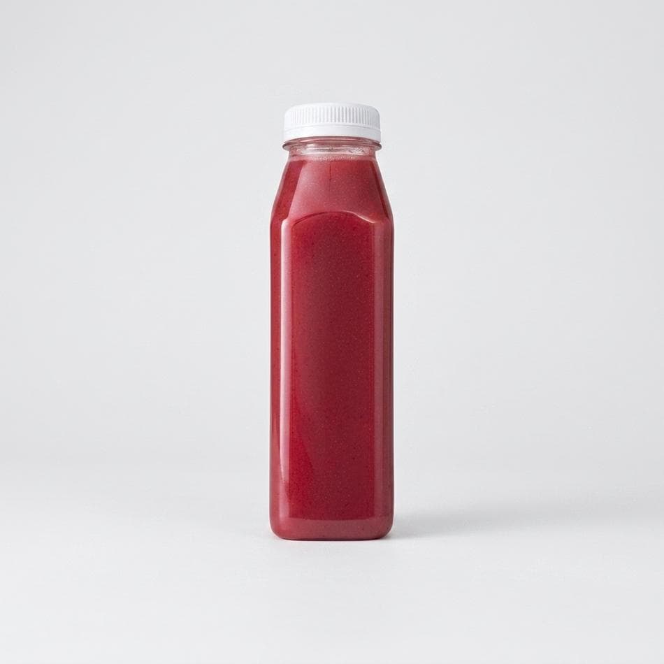 Cold-Pressed Hibiscus Juice, Strawberry Apple & Lemon, Bright Skin Glow, Unpasteurized, 12 oz (355 ml)