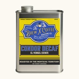 Condor Decaf El Vergel Estate, EA Sugarcane - Medium Roast-0