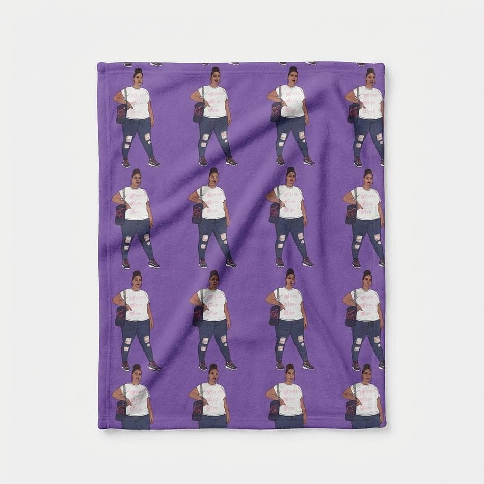 Arctic Fleece Blanket, 100% Polyester, Cozy Warm Throw, Vibrant Sublimation Print, Hemmed Edges, 3 Sizes (30x40/50x60/60x80)