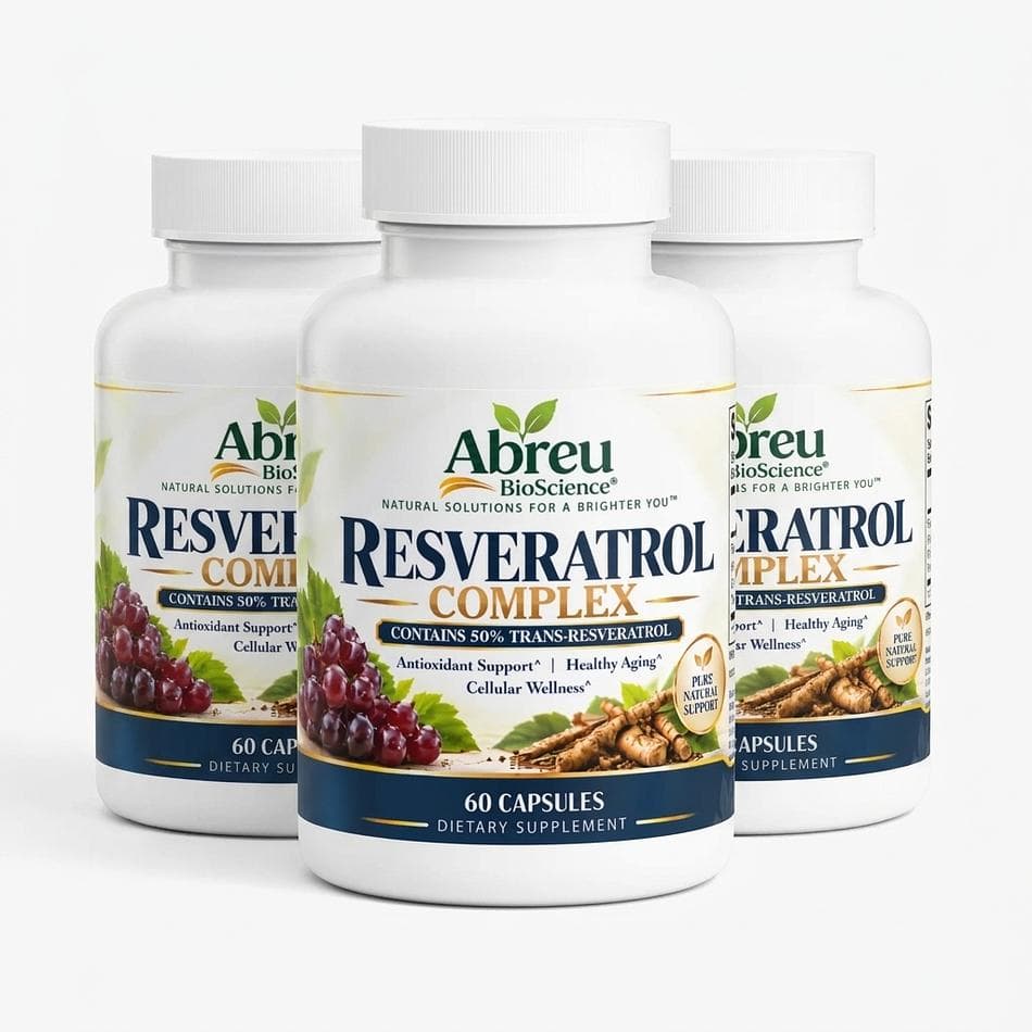 Trans-Resveratrol Capsules, Japanese Knotweed (Polygonum cuspidatum), Antioxidant & Healthy Aging, 600mg 50% Extract, 60 Count