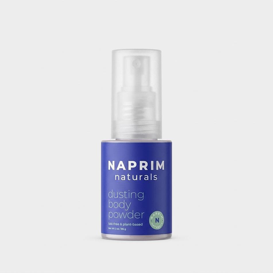Talc-Free Body Powder, Arrowroot & Non‑Nano Zinc Oxide, Fragrance-Free Sensitive Skin Chafe Relief, Pump Bottle (Size Not Listed)
