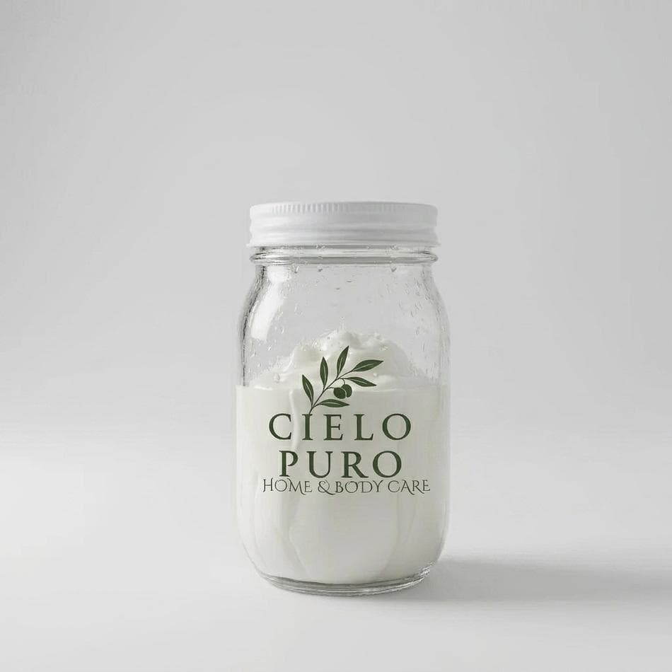 Bathroom Scrub Paste, Non-Toxic Clean Ingredients, Soap Scum & Tub Buildup Remover, 12 oz Jar