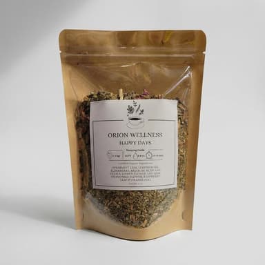 Mood-Lifting Herbal Tea, Spearmint & Lemongrass + Chamomile & Linden, Emotional Balance, Loose Leaf 2 oz