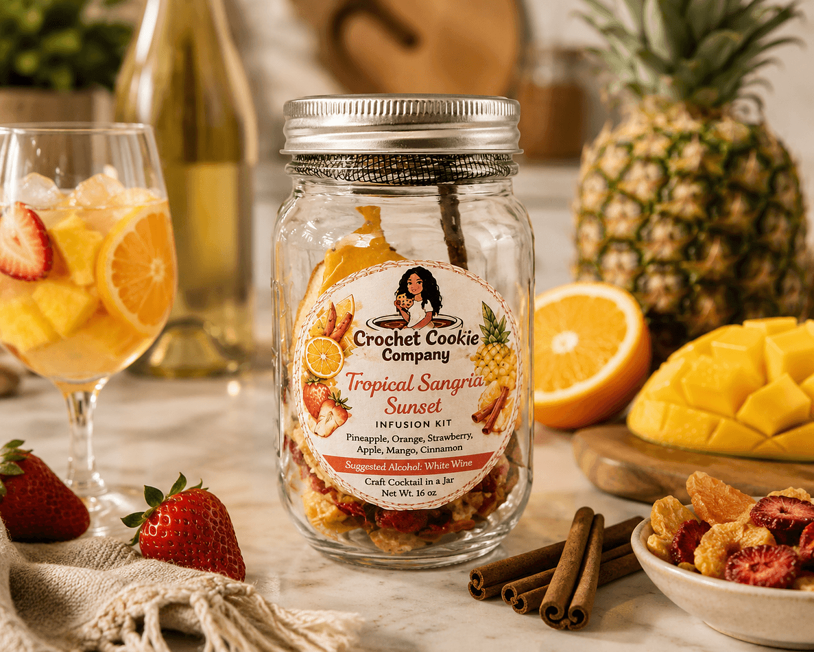 Sangria Cocktail Infusion Jar Kit, 16oz