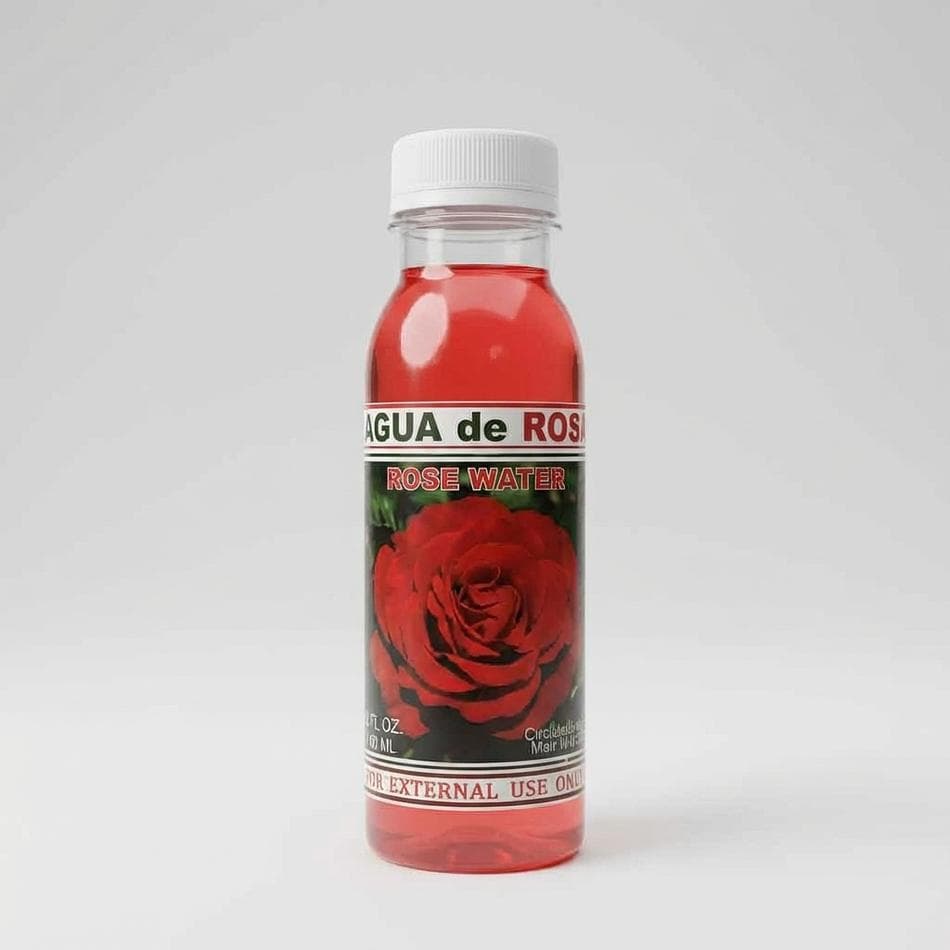 Rose Water Spray Mist, Rose Extract, Refreshing Floral Scent for Bath & Linens, 8 oz Bottle