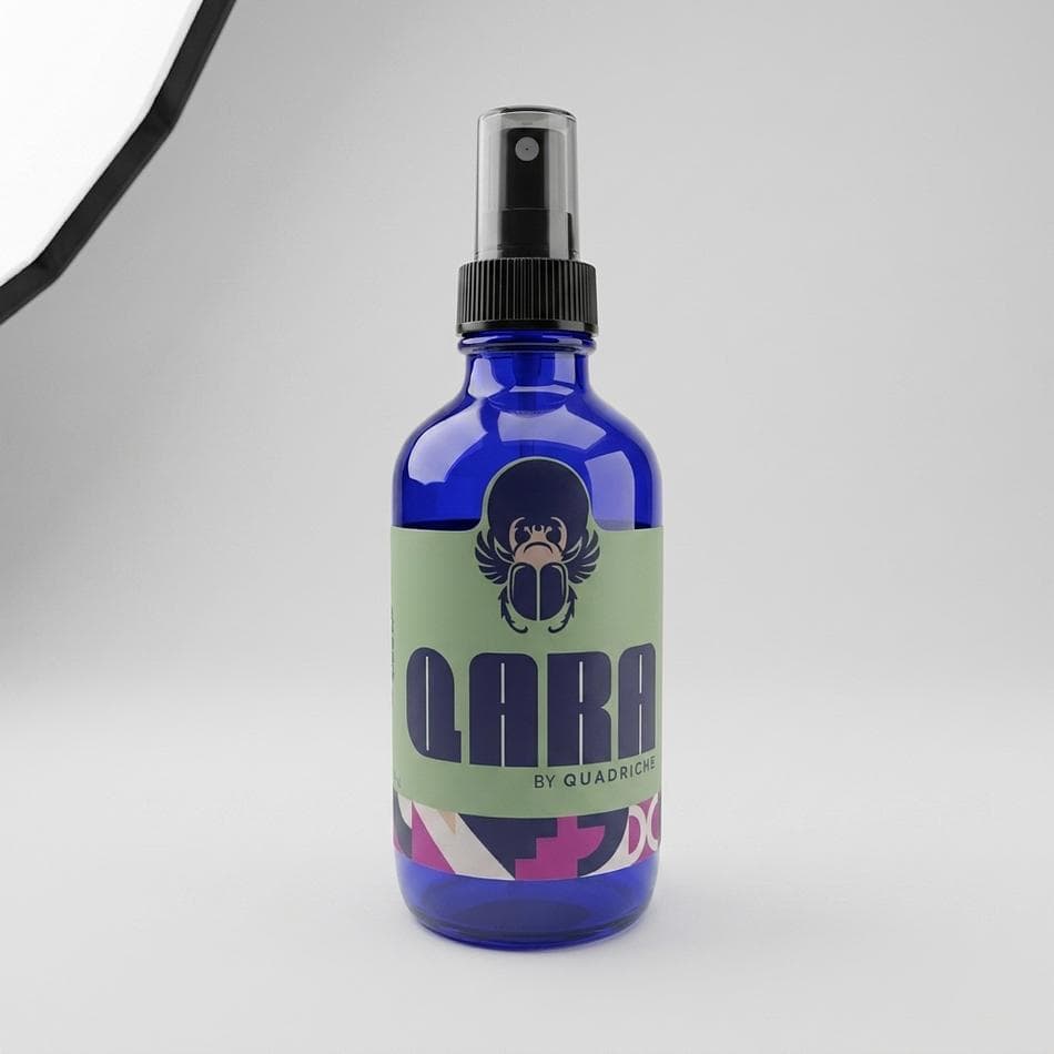 Room & Linen Spray, Orange Violet Peppercorn & Leather, Woody Home Fragrance Mist, 4 oz Glass Bottle, 900 Sprays