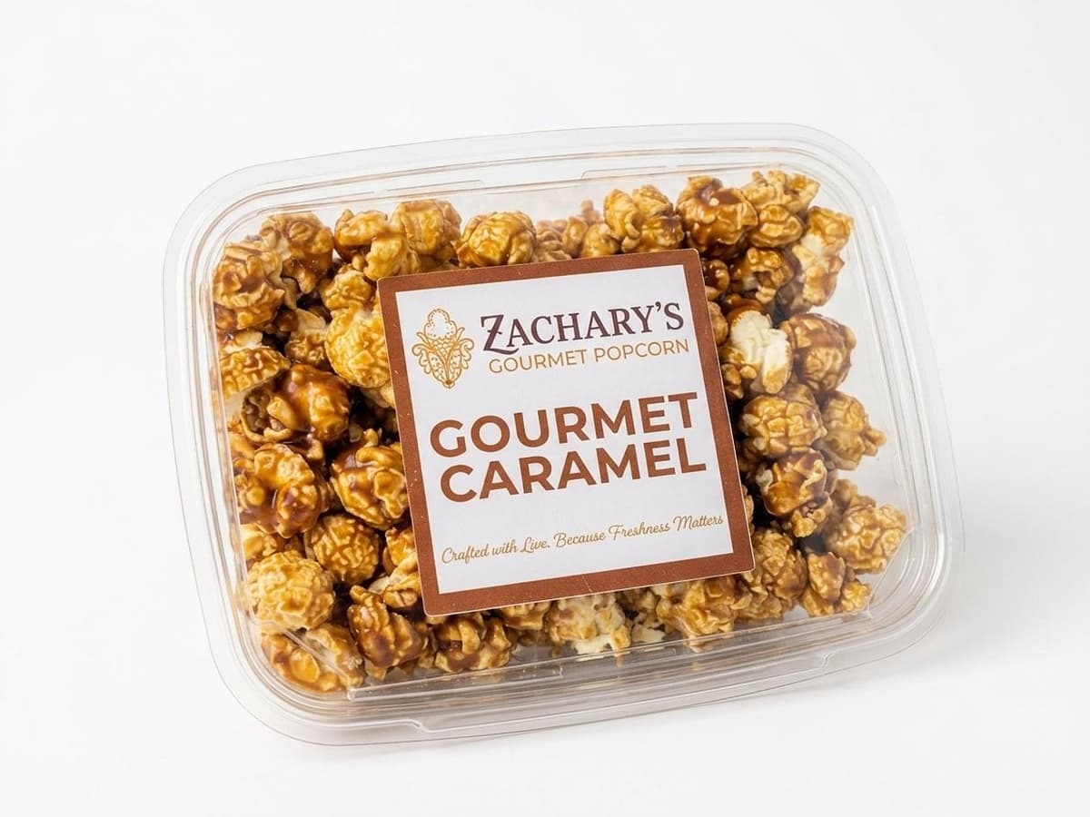Gourmet Caramel Popcorn-Gift Box  Approx./6 Cups
