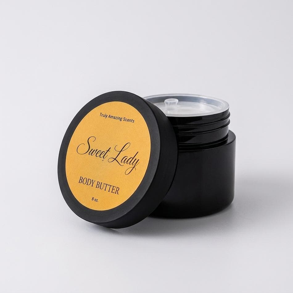 Whipped Body Butter, Shea & Kokum Butter, Good Girl Inspired Vanilla Cocoa Floral Scent, Long-Lasting Moisture, 8 oz