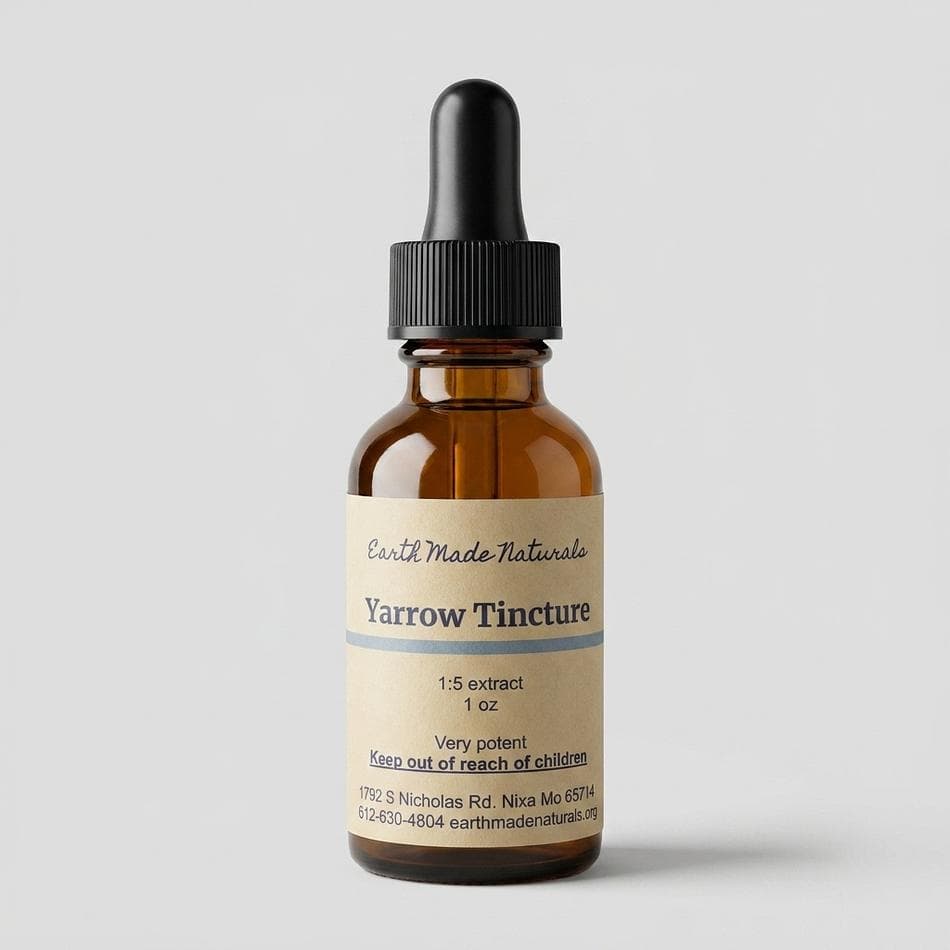 Nasturtium Herbal Tincture, Nasturtium Extract, Immune & Respiratory Support, Liquid Drops, 1 oz or 2 oz