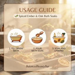 🌿 Spiced Ember & Oak Bath Soaks-4