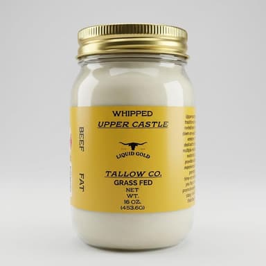 Grass-Fed Beef Tallow Bundle, Cooking Tallow + Skin Balm + Tallow Sticks, Seed-Oil-Free Starter Kit, 28 oz Total