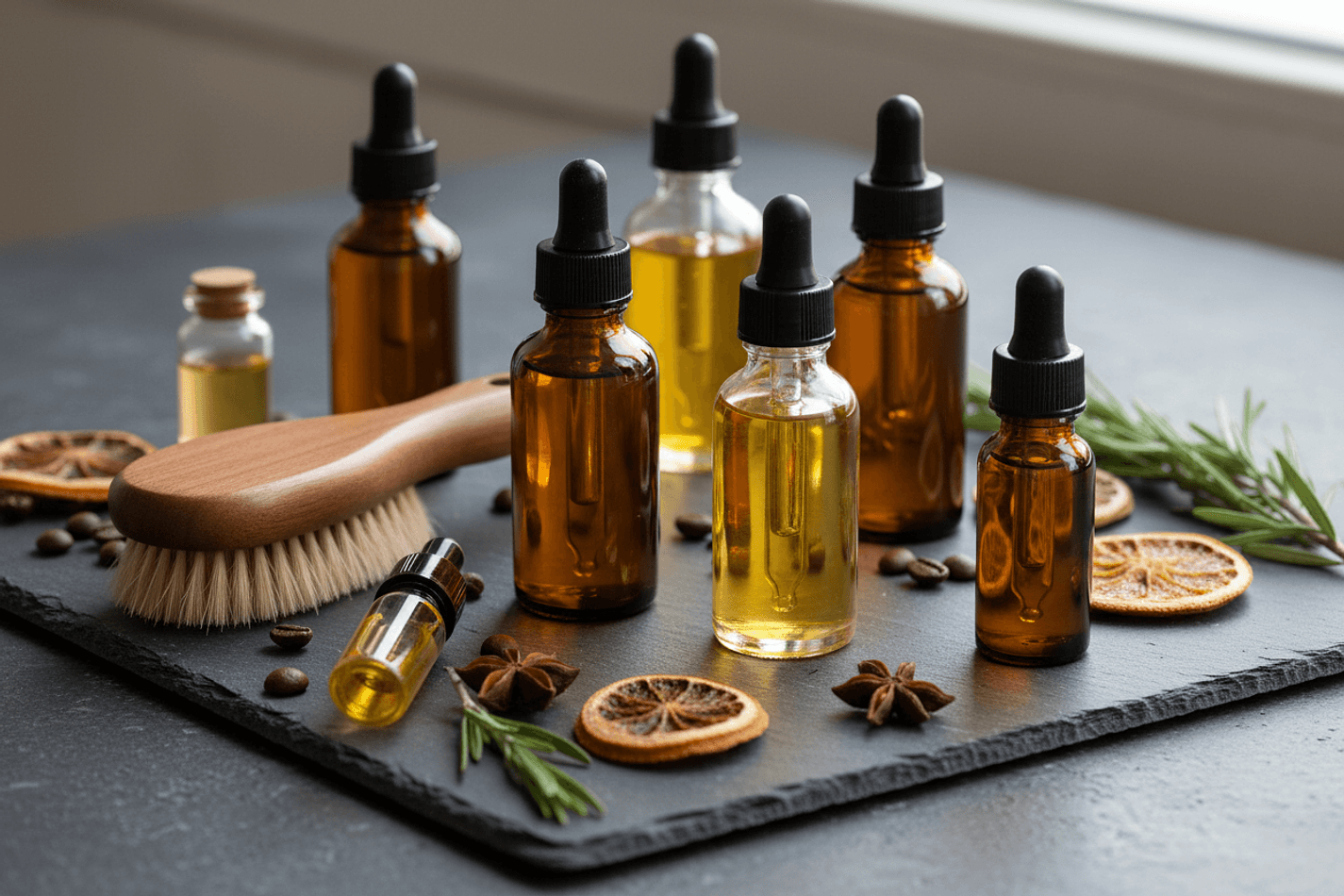 Black Vanilla Mahogany Beard Oils (2 oz)