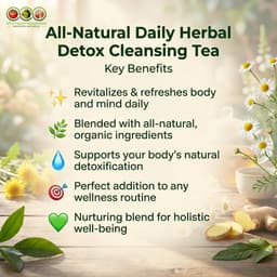 All-Natural Daily Herbal Detox Cleansing Tea.-4