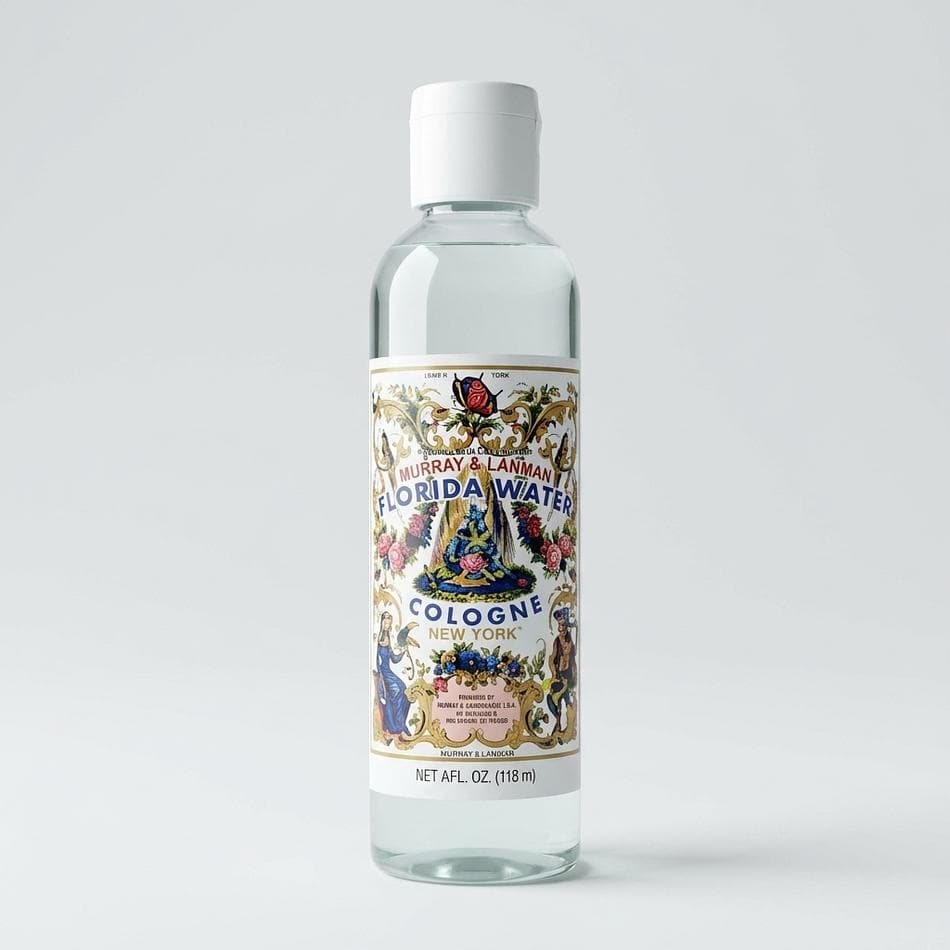 Spiritual Cleansing Cologne (Florida Water), Citrus & Floral Oils, Energy Clearing, 2 fl oz Bottle