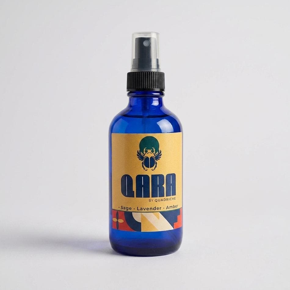MAORI FOREST Room & Linen Spray, Grapefruit Lavender Oakmoss, Fresh Forest Scent, Fine Mist, 4 oz (118 mL) Glass Bottle
