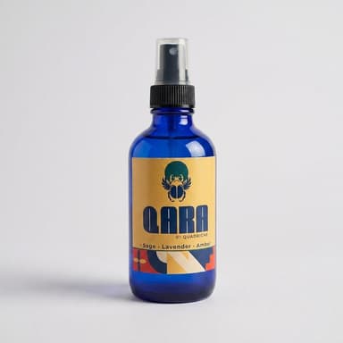 MAORI FOREST Room & Linen Spray, Grapefruit Lavender Oakmoss, Fresh Forest Scent, Fine Mist, 4 oz (118 mL) Glass Bottle