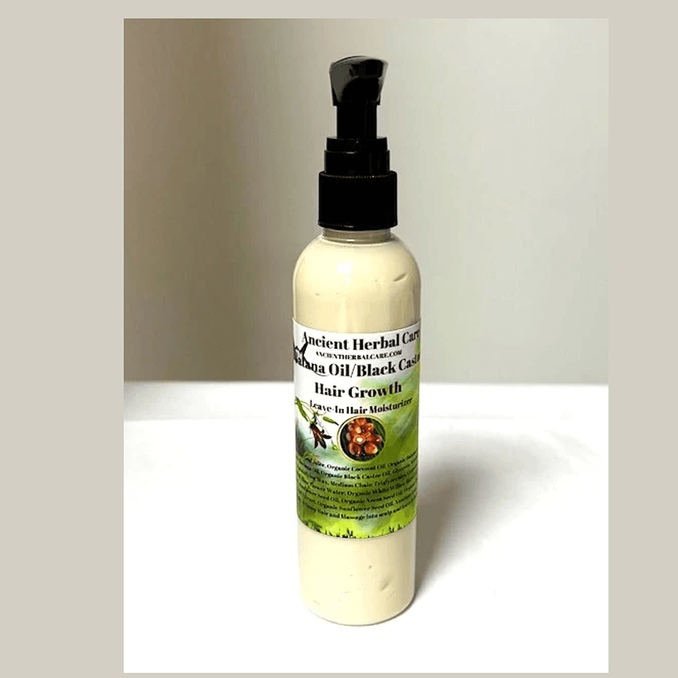 Batana Hair Butter Leave-In Conditioner, Batana Oil & Black Castor Oil, Moisture + Breakage Care, 4 oz Jar