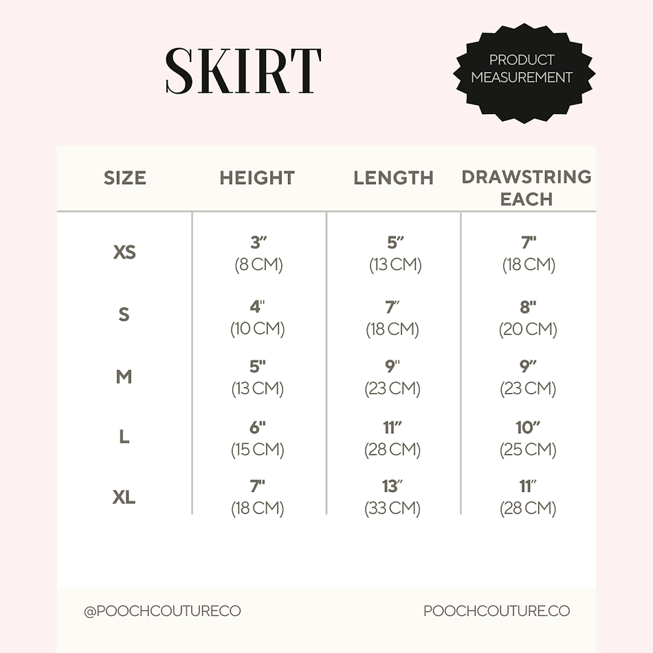 Ivory Contrast Skirt S