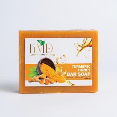 Turmeric Bar Soap, Turmeric Root & Shea Butter, Brightening & Gentle Cleanse, 1 Bar (Size Listed on Label)