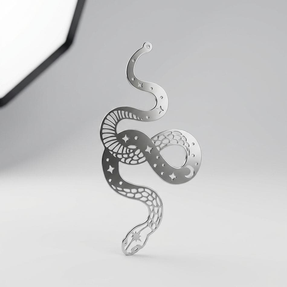 Cosmic Serpentes Stainless Steel Tea Infuser