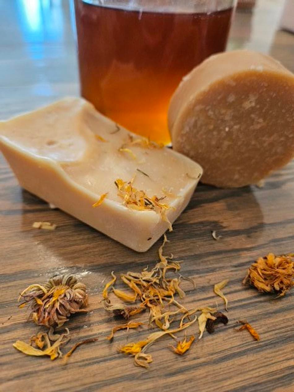 Chamomile Honey Soap Bar soap