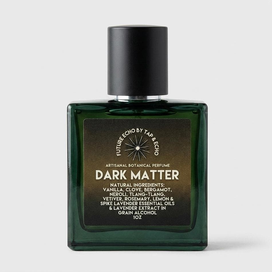Dark Matter Botanical Perfume, Unisex Scent, 1 oz / 30 ml