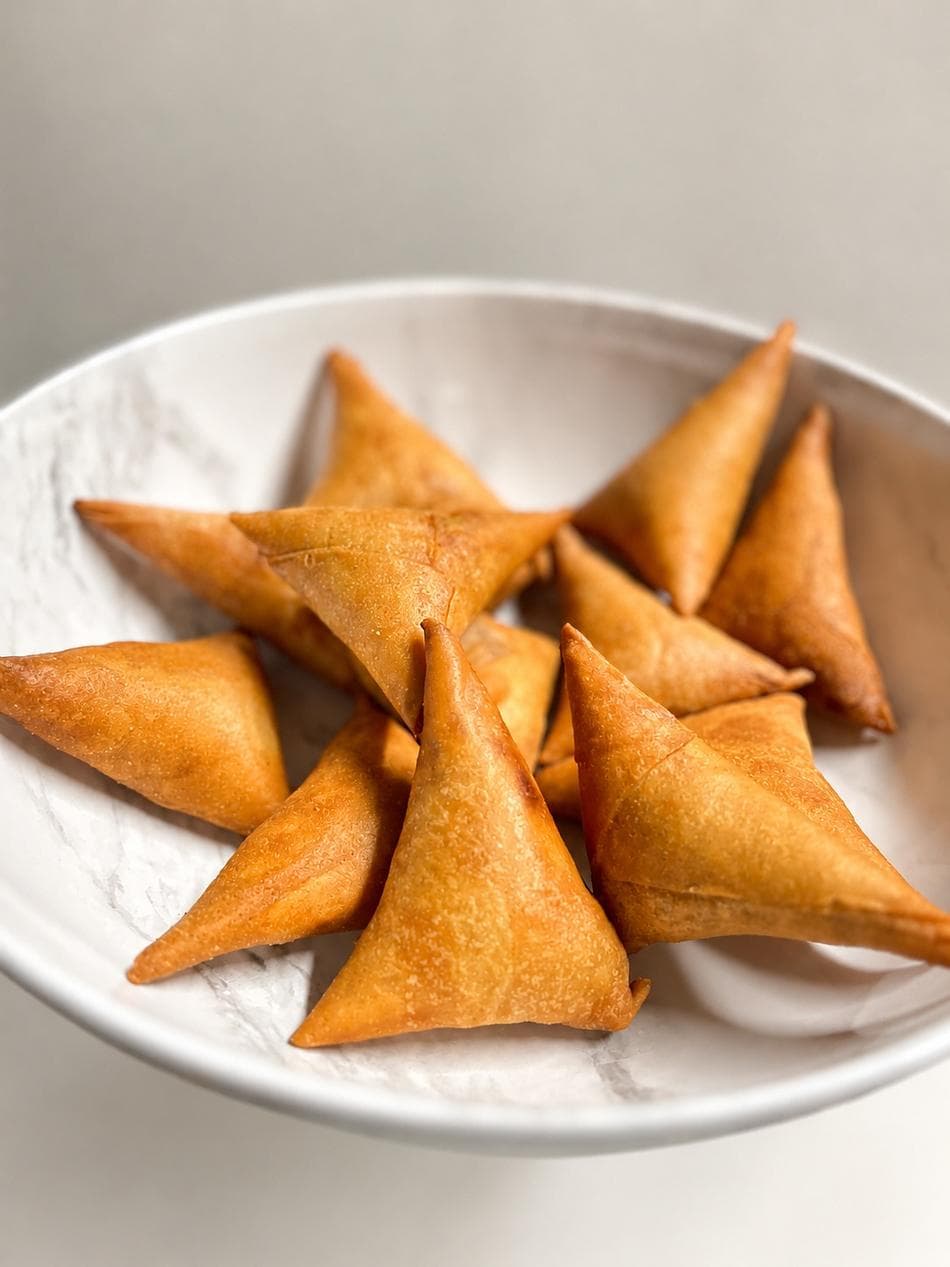 Vegan Samosas - Potatoes