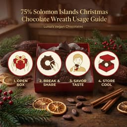 75% Solomon Islands Christmas Chocolate Wreath-4