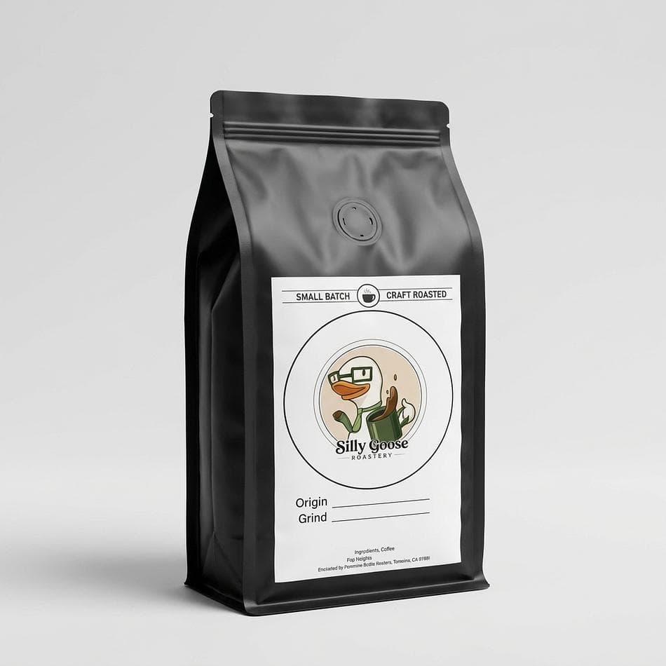 Dark Roast Coffee Beans, African Single Origin, Bold Low-Acid Bittersweet Flavor, Whole Bean or Ground, 12 oz